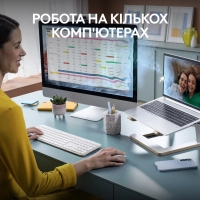 Комплект Logitech MK950 Bluetooth/Wireles UA Off-White (920-012491) Diawest