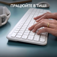 Комплект Logitech MK950 Bluetooth/Wireles UA Off-White (920-012491) Diawest