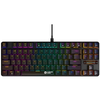 Клавіатура Canyon Cometstrike GK-50 RGB TKL USB UA Black (CND-SKB50-US) Diawest