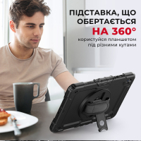 Чохол до планшета AirOn Premium Samsung Galaxy Tab A9 Plus 11'' 2023 Black (4822352781121) Diawest
