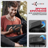 Чохол до планшета AirOn Premium Samsung Galaxy Tab A9 Plus 11'' 2023 Black (4822352781121) Diawest
