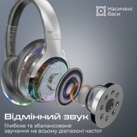 Навушники Promate TransTune Silver (transtune.silver) Diawest