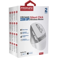 Мишка Promate Samit Wireless White (samit.white) Diawest