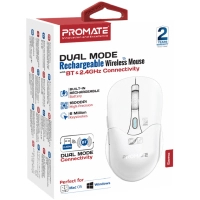 Мишка Promate Samo Wireless/Bluetooth White (samo.white) Diawest