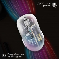 Мишка Promate Samo Wireless/Bluetooth White (samo.white) Diawest