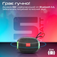 Акустична система Promate Capsule-3 Black (capsule-3.black) Diawest