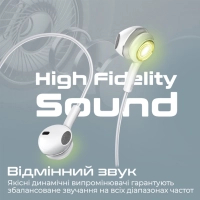 Навушники Promate LumiBuds-C Silver (lumibuds-c.silver) Diawest