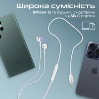 Навушники Promate LumiBuds-C Silver (lumibuds-c.silver) Diawest