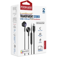 Навушники Promate LumiBuds-C Black (lumibuds-c.black) Diawest