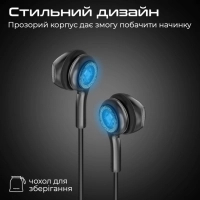 Навушники Promate LumiBuds-C Black (lumibuds-c.black) Diawest