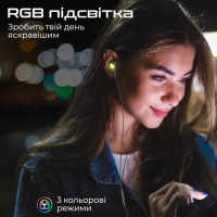 Навушники Promate LumiBuds-C Black (lumibuds-c.black) Diawest