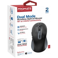 Мишка Promate Ken Wireless/Bluetooth Black (ken.black) Diawest