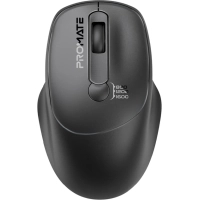 Мишка Promate UniGlide Wireless Black (uniglide.black) Diawest