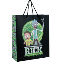 Подарунковий пакет Kite паперовий Rick and Morty 26х32 см (RM24-266) (продається по 5 шт) Diawest