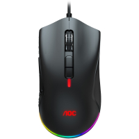 Мишка AOC GM530 RGB PMW3389 Kailh switch USB Black (GM530B) Diawest