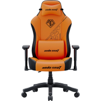 Крісло ігрове Anda Seat Phantom Tiger Edition Size L Orange (AD18Y-14-OB-PV/C) Diawest