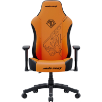 Крісло ігрове Anda Seat Phantom Tiger Edition Size L Orange (AD18Y-14-OB-PV/C) Diawest