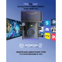 Мікрофон Fifine AM6 USB Black (AM6) Diawest