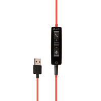 Навушники Poly BlackWire 5210 USB-A HS Mono Black (80R98AA) Diawest