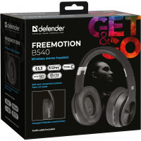 Навушники Defender FreeMotion B540 Bluetooth Black (63540) Diawest