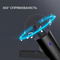 Мікрофон Fifine M6 Wireless Black (M6) Diawest