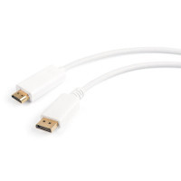Кабель мультимедійний Display Port to HDMI 1.8m v1.4/v2.1 4K120/8K60 Vinga (VCPDP14HI211.8) Diawest