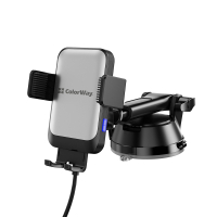 Універсальний автотримач ColorWay AutoSense Car Wireless Charger 2 (Dashboard+Air Vent) 15W (CW-CHAW040Q-BK) Diawest