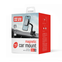 Універсальний автотримач ColorWay Magnetic Dashboard-3 (360° rotation) Gray (CW-CHM17-GR) Diawest