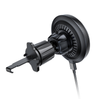 Універсальний автотримач ColorWay MagSafe 360° Air Vent 15W Black (CW-CHMW041Q-BK) Diawest