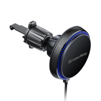 Універсальний автотримач ColorWay MagSafe 360° Air Vent 15W Black (CW-CHMW041Q-BK) Diawest