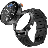 Смарт-годинник iMiLab imiki D2 Black Silicone Strap Diawest