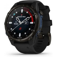 Смарт-годинник Garmin Descent Mk3i, 43mm, Crbn Gry DLC Ti/Blk, Dive Computer, GPS дайвінг комп'ютер (010-02753-11) Diawest