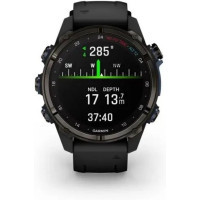 Смарт-годинник Garmin Descent Mk3i, 43mm, Crbn Gry DLC Ti/Blk, Dive Computer, GPS дайвінг комп'ютер (010-02753-11) Diawest