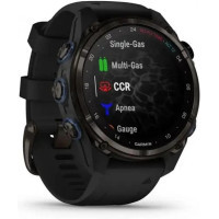 Смарт-годинник Garmin Descent Mk3i, 43mm, Crbn Gry DLC Ti/Blk, Dive Computer, GPS дайвінг комп'ютер (010-02753-11) Diawest