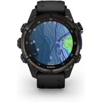 Смарт-годинник Garmin Descent Mk3i, 43mm, Crbn Gry DLC Ti/Blk, Dive Computer, GPS дайвінг комп'ютер (010-02753-11) Diawest