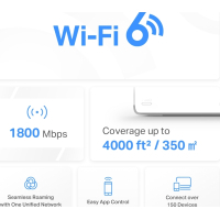 Точка доступу Wi-Fi Mercusys HALO-H70X-2-PACK Diawest