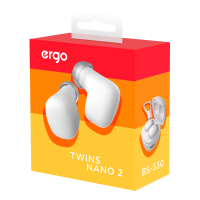 Навушники Ergo BS-530 Twins Nano 2 White (BS-530W) Diawest