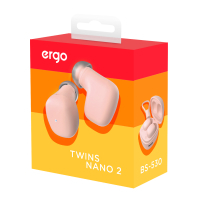 Навушники Ergo BS-530 Twins Nano 2 Pink (BS-530P) Diawest