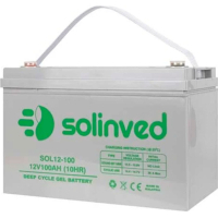 Батарея до ДБЖ Solinved 12V-100Ah, GEL (SLG100-12) Diawest