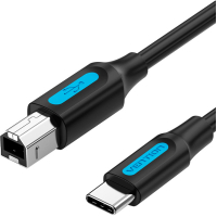 Кабель для принтера USB 2.0 USB-C/BM 2.0m 2.4А 480Mbps Vention (CQUBH) Diawest