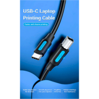 Кабель для принтера USB 2.0 USB-C/BM 2.0m 2.4А 480Mbps Vention (CQUBH) Diawest