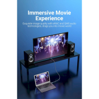 Кабель мультимедійний HDMI to HDMI 2.0m V2.1 8K 60Hz Silver Metal Type Vention (ALCIH) Diawest