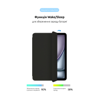 Чохол до планшета Armorstandart Smart Case iPad Air 11 2024 Black (ARM74641) Diawest