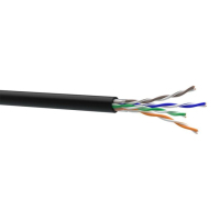 Кабель мережевий OK-Net U/UTP 305м cat.5E-SL patch AWG26 зовнішній (КГПП-ВП (100) 4*2*0,48) Diawest