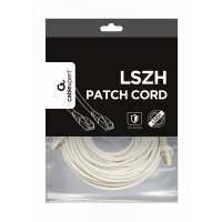 Патч-корд 30м S/FTP Cat 6A CU LSZH white Cablexpert (PP6A-LSZHCU-W-30M) Diawest