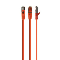 Патч-корд 1м S/FTP Cat 6A CU LSZH orange Cablexpert (PP6A-LSZHCU-O-1M) Diawest