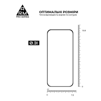 Скло захисне Armorstandart Pro Google Pixel 9 Pro XL Black (ARM79889) Diawest