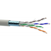 Кабель мережевий OK-Net FTP 305м, cat.6, малодимний (F/UTP-cat.6 LSOH) (КПВонг-HFЭ-ВП (250) 4*2*0,54) Diawest