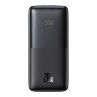 Батарея універсальна Baseus Bipow Pro Digital 10000mAh 20W, Black (PPBD040201) Diawest