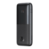 Батарея універсальна Baseus Bipow Pro Digital 10000mAh 20W, Black (PPBD040201) Diawest